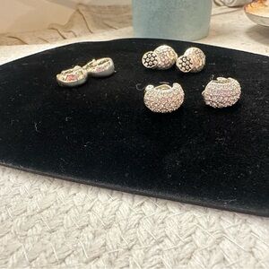 Costume clip on earrings